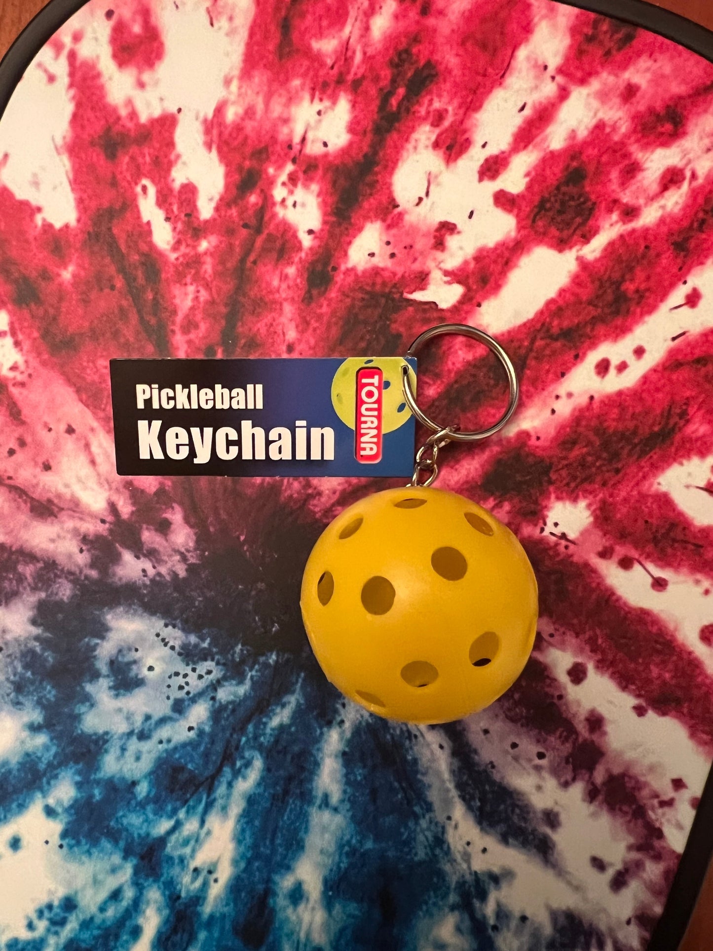 Tourna Pickleball Key Chain