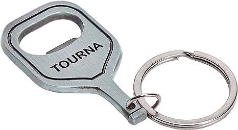 Tourna Pickleball Bottle Opener Keychain