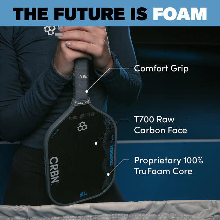 CRBN¹ TruFoam Waves Long Handle Pickleball Paddle