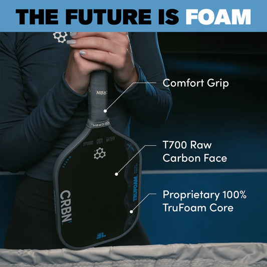 CRBN¹ TruFoam Waves Long Handle Pickleball Paddle