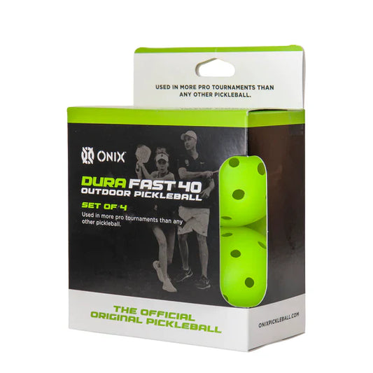 DURA FAST-40 PICKLEBALLS - 4-PACK