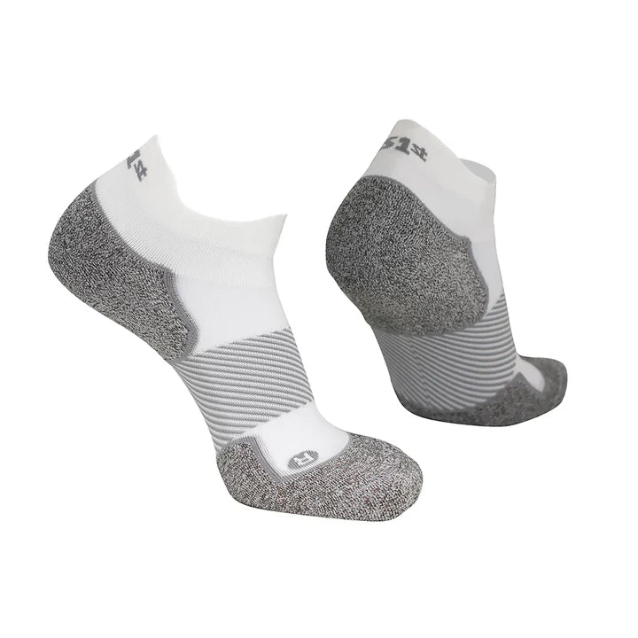 The Pickleball Socks - No Show White