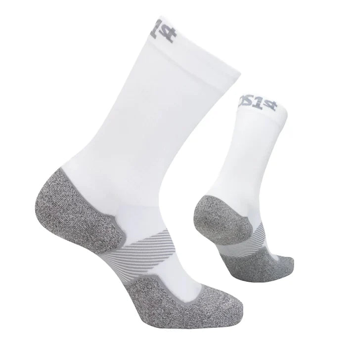 The Pickleball Socks - Crew White