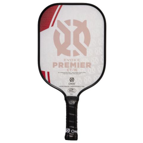 ONIX EVOKE PREMIER CT-16 PICKLEBALL PADDLE RED