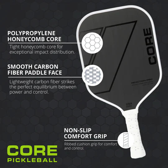 CORE Reaction Pro Pickleball Paddle MX-1000