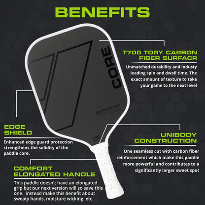CORE Reaction Pro Pickleball Paddle MX-1000