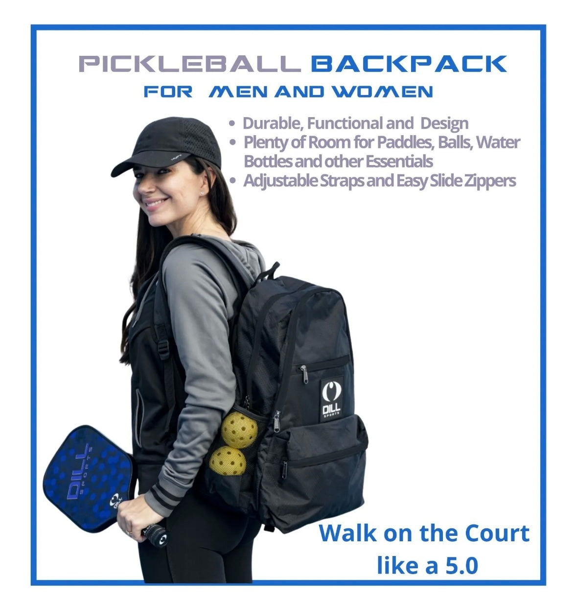 Dill Sports Pickleball Backback
