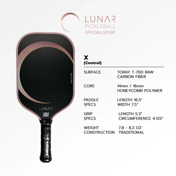 Lunar X Pickleball Paddle