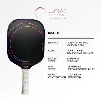 Lunar Rise X Pickleball Paddle