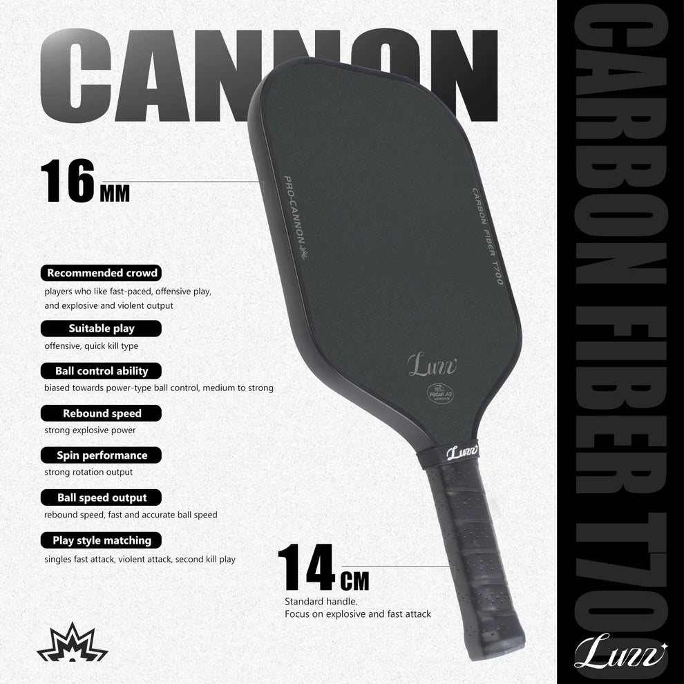Luzz Cannon Pickleball Paddle