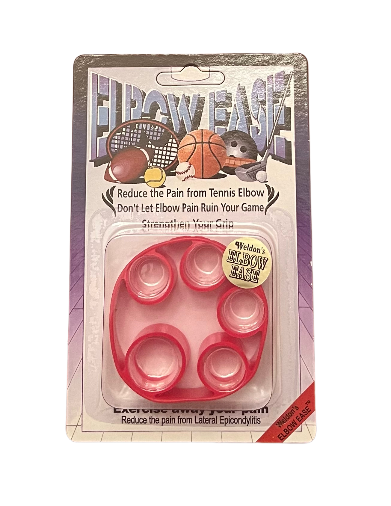Weldon's Elbow Ease Hand Strengthener For Golf, Pickleball & Tennis Elbow
