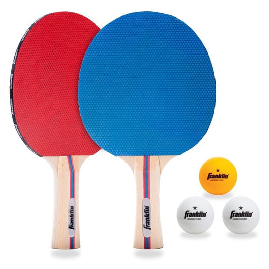 Franklin 2 Player Paddle & Ball Table Tennis Set