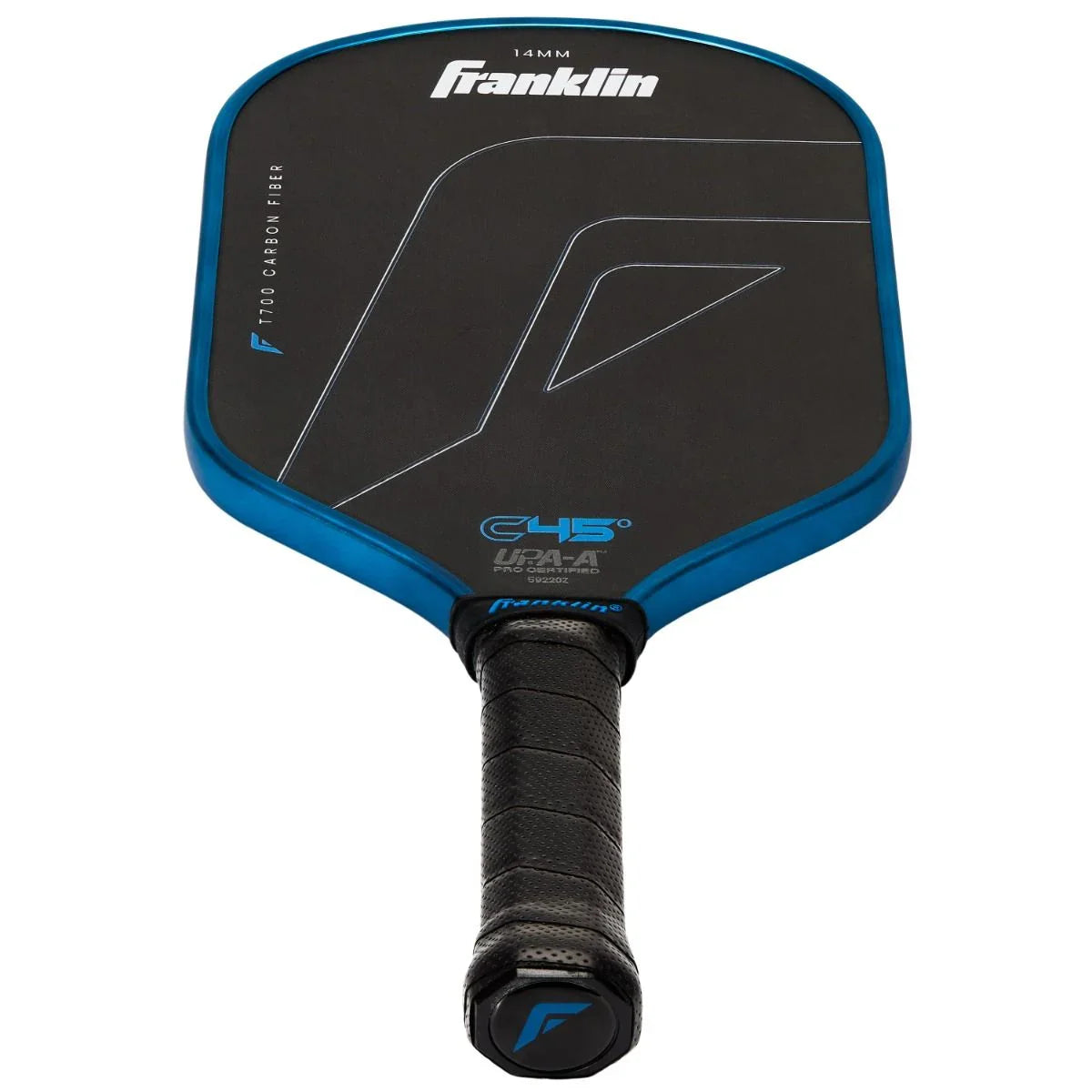 Franklin C45° Carbon Fiber Pickleball Paddle - 14mm - Blue