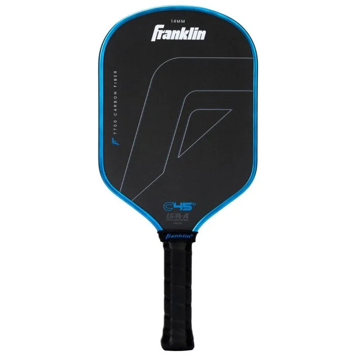 Franklin C45° Carbon Fiber Pickleball Paddle - 14mm - Blue