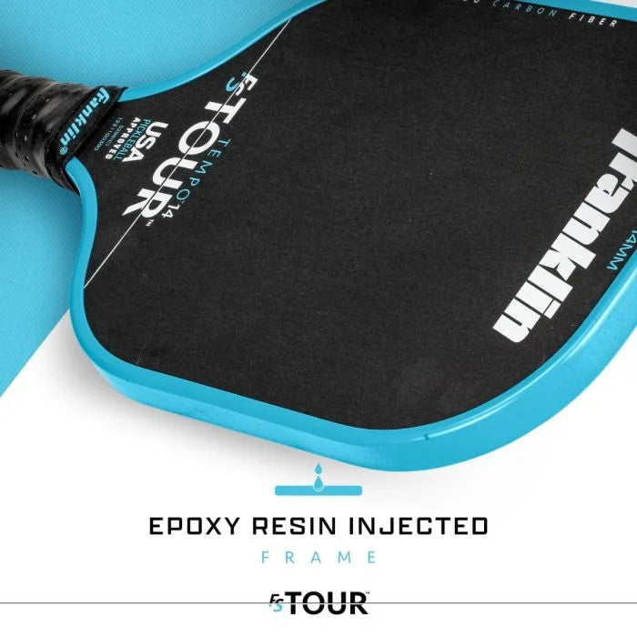 FRANKLIN FS TOUR SERIES TEMPO PICKLEBALL PADDLE 14MM BLUE
