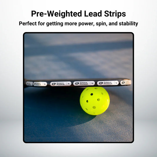 Enhance Pre-Weighted Pickleball Lead Tape