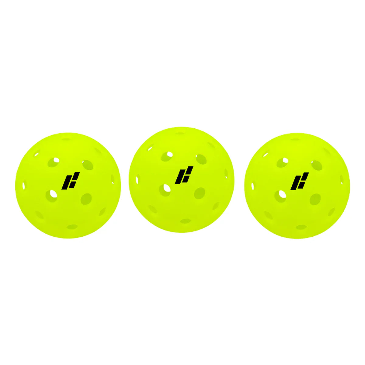 CORE IMPACT Neon 40 Hole Pickleballs 3 Pack