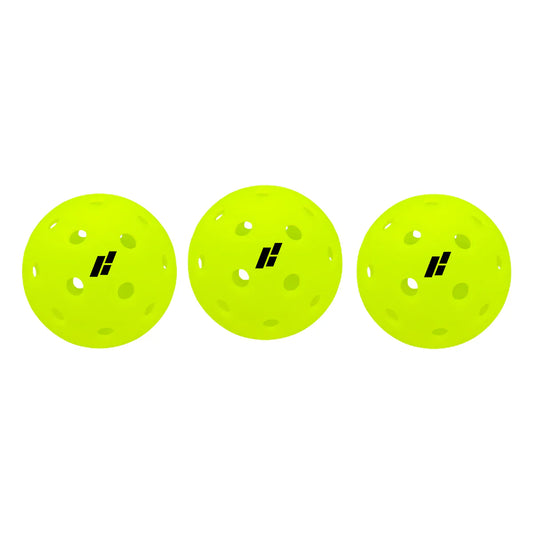 CORE IMPACT Neon 40 Hole Pickleballs 3 Pack