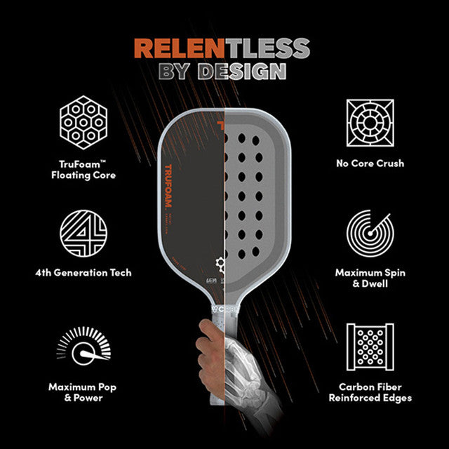 CRBN² TruFoam Barrage (Square) Pickleball Paddle