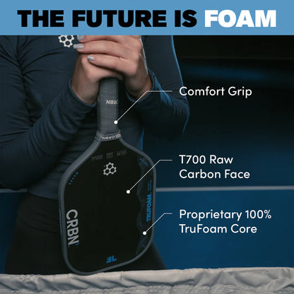 CRBN¹ TruFoam Waves Long Handle Pickleball Paddle