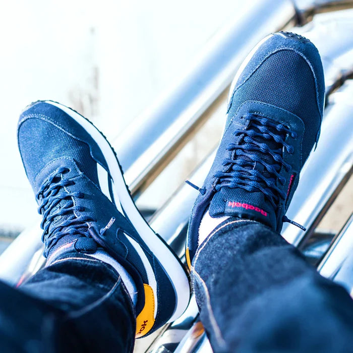 CATERPY RUN NO-TIE LACES MIDNIGHT BLUE