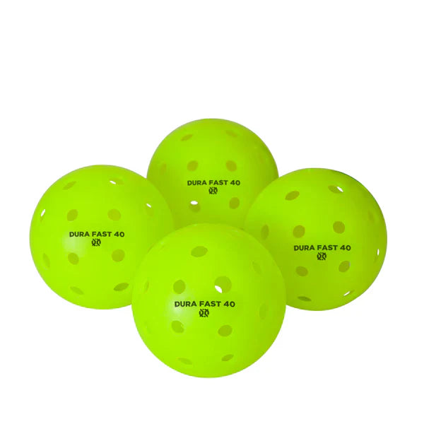DURA FAST-40 PICKLEBALLS - 4-PACK