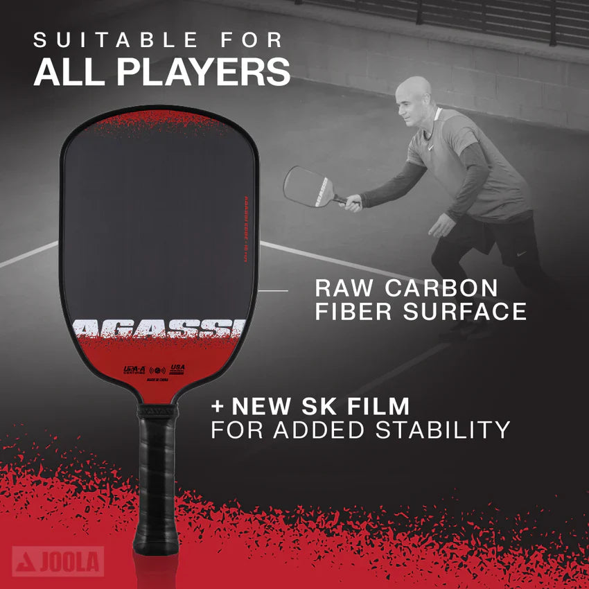 Joola Agassi Edge SS25 16mm Pickleball Paddle