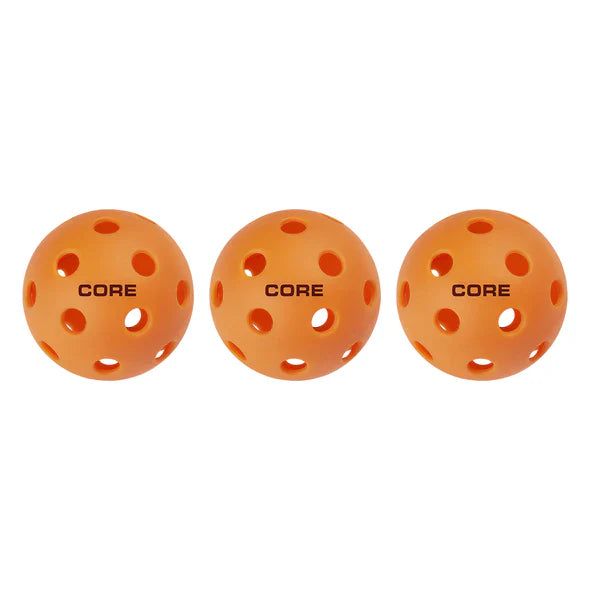 CORE - Indoor Orange 26 Hole Pickleballs