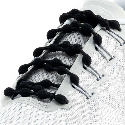 CATERPY RUN NO-TIE LACES JAGUAR BLACK