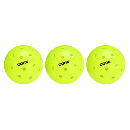 CORE Pickleball Outdoor - Fast and Built to Last - 3 Pack