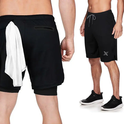 X Men's Essential Gym Shorts with Liner