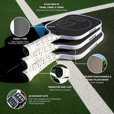 GAMMA Obsidian 10 Pickleball Paddle