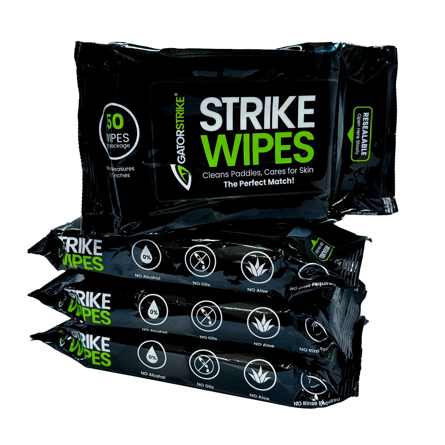 GatorStrike Paddle Wipes