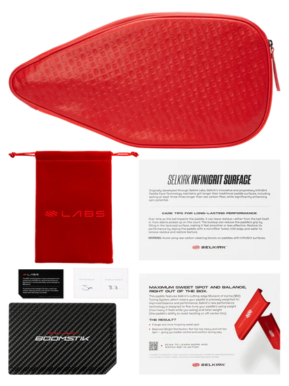 Selkirk LABS Project Boomstik - Elongated Pickleball Paddle