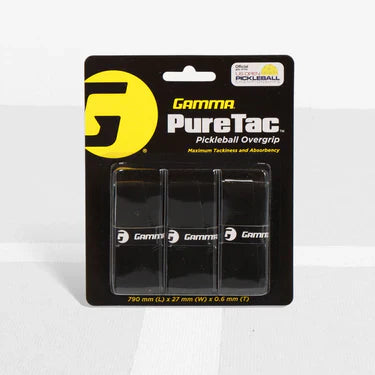 Gamma PurTac Pickleball Overgrip 3 Pack